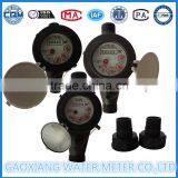 Environmental Protection Plastic Water Meter DN15-DN25