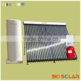 compact split pressurized solar water heater system solar water heaters
