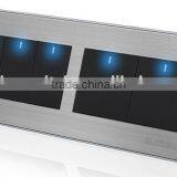 5 Gang 1 Way Electric Wall Switch