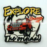 Cool Car Embroidery Patches of Cartoon Patches for Clothing thumbnail-1
