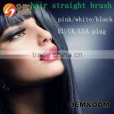 Ceramic Nasv Korea CE Certificate Smoothing Beauty Pro Hair Straightener Straightening Brush Comb Private Label Sy100 Hqt-906 Quality Choice