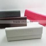 Factory Price Top Quality PU Leather Folding Sunglasses Cases thumbnail-3