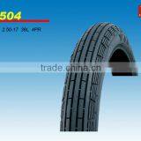Diamond Quality Frond Tire 2.50-17 With Linear Pattern