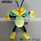 CE EN71 very soft animal female bee baby toys made in china