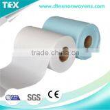 Woodpulp PP Parallel Nonwoven Spunlace,spunlace Nonwoven for Medical Mattress,wet Wipes thumbnail-3