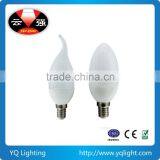 Plastic and Aluminum 3W E14 LED Bulb thumbnail-1