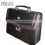 China Shop Online Cheap Wholesale pu Leather Laptop Bag Professional Briefcase Bag thumbnail-1
