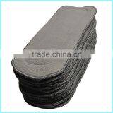 Charcoal Bamboo Liner Inserts For Cloth Diaper Washable Reusable Quality Choice thumbnail-4