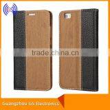 2016 New Products Wood Wallet Flip Cover Case Leather Mobile Phone Case for IPhone 6 IPhone 6 Plus 5.5 6s thumbnail-4