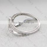 Fashion Wholesale American Gold Plated Paved Diamond Ring thumbnail-2