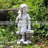 MGO boy statue home and garden decoration