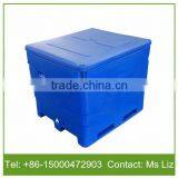 1000L Capacity PE Fish Storage Box, Plastic Storage Box Fish for Frozen Fish Transport Quality Choice thumbnail-2