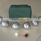 6 Pcs Nylon Bag Steel Bocce Balls Set thumbnail-1