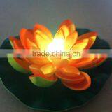 Lighted Floating Golden Lotus thumbnail-1