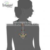 Fashion New Design Hotsale Charm Jewelry Rhinestone Pendant Necklace thumbnail-3