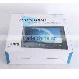 7" New Item Feild Monitor With HDM I and Video Input and Output