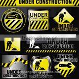 Reflective Aluminium Construction Safety Signs for Road Work Safety thumbnail-5
