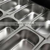 Curved Glass Ice Cream Gelato Display Freezer/ Commercial Refrigerator Showcase thumbnail-2