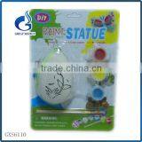 Kids Paint Your Own Statue Diy Ceramic Easter Egg Painting Kits