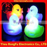 2016 New Product Led Rubber Duck for Christmas