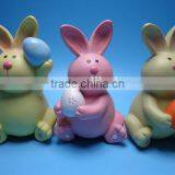 Livelike Polyresin Animal Miniature Rabbit for Spring Garden Decorations thumbnail-6