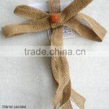 Handmade Artificial Flowers Burlap Butterfly Christmas Decorations Ornament thumbnail-4
