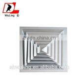 Hot Sale Aluminum Square Decorative Exhaust Air Diffuser thumbnail-1