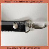 Black Plain Lanyard Eco Friendly Lanyard thumbnail-2