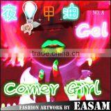 2015 Hot Glow at the Dark Night Nail Polish/nail Lacquer/nail Varnish Quality Choice