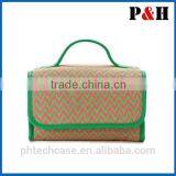 New Arrival Wholesale Zipper Nylon Toiletry Women Makeup Brush Bag thumbnail-2