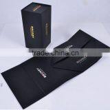 Matte Black Flat Pack Magnetic Folding Box