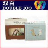 Hot Sale High Quality Low Price Double100 Leather Baby Photo Album thumbnail-2