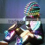 Wireless DMX512 Tron Dance Performance LED Costume Suit thumbnail-3