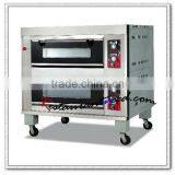 K559 Double Layers Stainless Steel Electrical Oven Time Controller Gas Deck Oven thumbnail-1