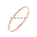 Memories Bangles With Customize Design Word 'DON'T LET IDIOT RUIN YOUR DAY' With 4mm/7mm Width thumbnail-2