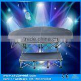 Molile Stage Round Stage for Wedding Puppet Stage for Sale thumbnail-1