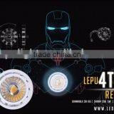 New Design Hot Sale CE RoHS CRI 85Ra CCT Options UNIQUE Lamp Bulb Sharp COB GU10 Reactor 5W LED Spotlight LED Dimmable thumbnail-3