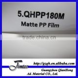 Glossy/matt adhesive pp printing paper film roll eco solvent