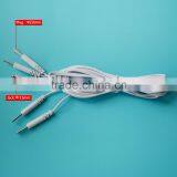 DC 3.5mm/2.5mm Available 4 in 1 Tens Unit Lead Wire With 4 Pin Copper Lead Cable thumbnail-1