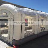 Custom White Inflatable Spray Booth Inflatable Car Spray Tent Inflatable Paint Booth thumbnail-1