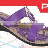Lady Soft Wedge Comfortable Wholesale pu Upper pu Outsole thumbnail-1