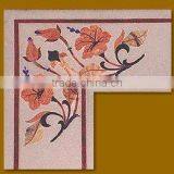 Marble Inlay Tile Border