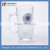 LongRun 18oz Custom Logo Sprinting Glass Draft Beer Mug,wholesale