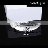 Square Crystal Ponytail Holder Rhinestone Elastic Hair Rope F100 thumbnail-2