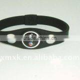 Fashion Soccer Power Energy Silicone Bracelet