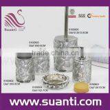 Silver Cylinder Bathroom Accessory thumbnail-1