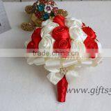 Handmade Silk Wedding Bouquet thumbnail-3