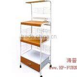 Metal and Wood Cabinet (display Shelf, Rack) HP-9-082 thumbnail-1