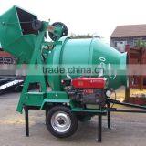 Simple Mini Concrete Mixer JZC350 Using Diesel Power
