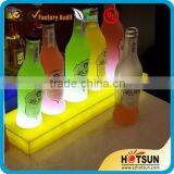 LED Bar Countertop Acrylic Bottle Display Stand